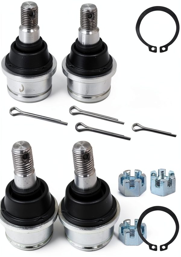Ball Joint Kit MGWILL Upper & Lower Suspension with Chloroprene Boots-6