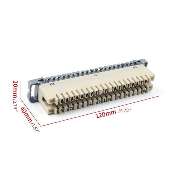10 Pairs Krone Article Telephone Module Spring Snaps Into Wiring Module Krone Article Voice Line Distribution Frame-3