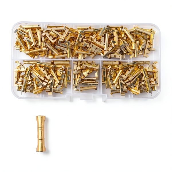Brass Tin Plate Wire Terminals Laikoutd Snap‑Plug Electrical Set-3