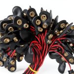 9V Battery Snap Connector Hondark 100pcs Leather Copper 6in Leads-0