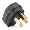 14-50P 50A 125/250V Blade Male Plug Walfront 4‑Prong Grounding-5