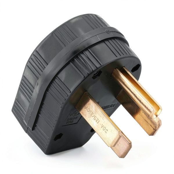 14-50P 50A 125/250V Blade Male Plug Walfront 4‑Prong Grounding-5
