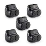 5PC Multi Cable Connector SL Nevnmoe Insulated Snap Plug 0‑6AWG-0