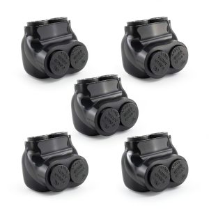 5PC Multi Cable Connector SL Nevnmoe Insulated Snap Plug 0‑6AWG-0
