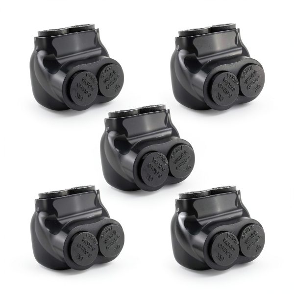 5PC Multi Cable Connector SL Nevnmoe Insulated Snap Plug 0‑6AWG-0