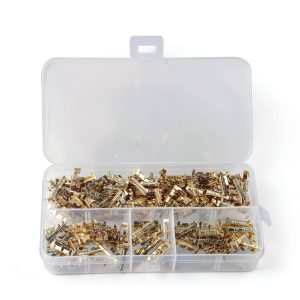 Brass Tin Plate Wire Terminals Laikoutd Snap‑Plug Electrical Set-0