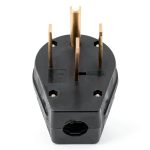 14-50P 50A 125/250V Blade Male Plug Walfront 4‑Prong Grounding-0