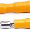 Crimp Connector 50Pcs Insulated Snap Terminal Set Yellow BORDSTRACT-4