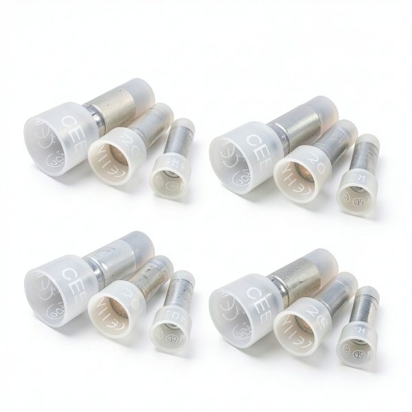 Garosa 100 Closed End Crimp Terminals Nylon Connectors for Car Audio-0
