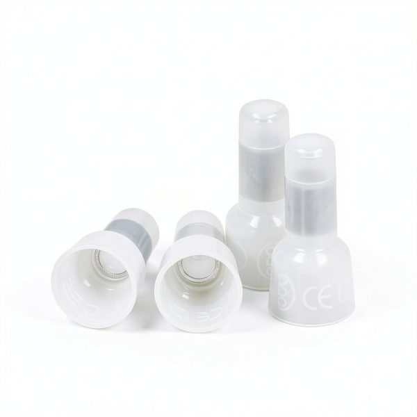 Garosa 100 Closed End Crimp Terminals Nylon Connectors for Car Audio-5