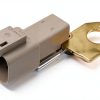 5 PCS Connector Universal Snap Buckle Iron Piece Pendant Terminal 1027-003-1200 AICNRUT-3