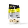 Hubbell SFBE10 Blank Keystone Insert, Plastic, Snap-On, No Ports (10 Pack), Electric Ivory-0
