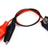 9v Battery Snap Connector to Dual Alligator Clips Cable Volt Battery Button Clips Connector, Buckle Ends Wire Leads Plastic Housing - 5PCS (5)-2