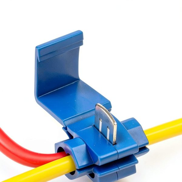 Solderless Quick Splice Connectors GNT Plug Red 22‑18 AWG Blue 18‑14-4