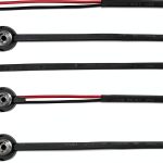 9V Battery Snap-On Hard-Shell Clip Connector by KASSupply – 3 Pack-0
