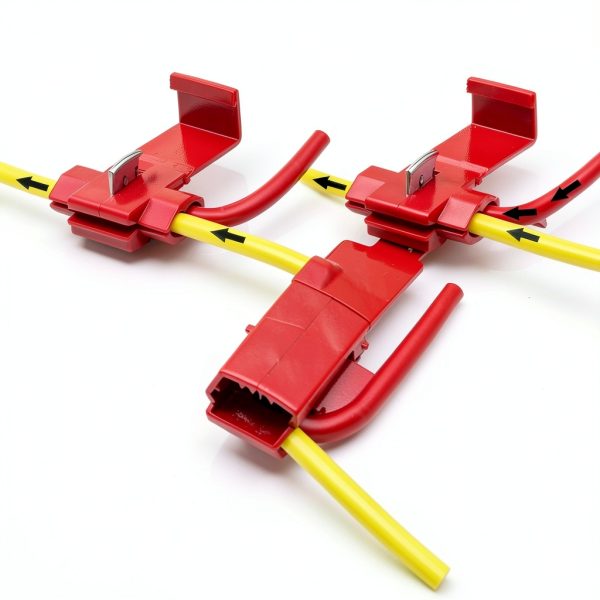 Solderless Quick Splice Connectors GNT Plug Red 22‑18 AWG Blue 18‑14-3