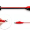 4PCS T Shape 9V Battery Snap Connectors by Bxian 15cm Clip Leads-1
